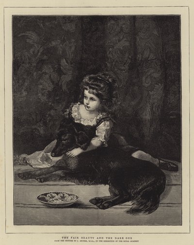 La belle et la brune - James Archer